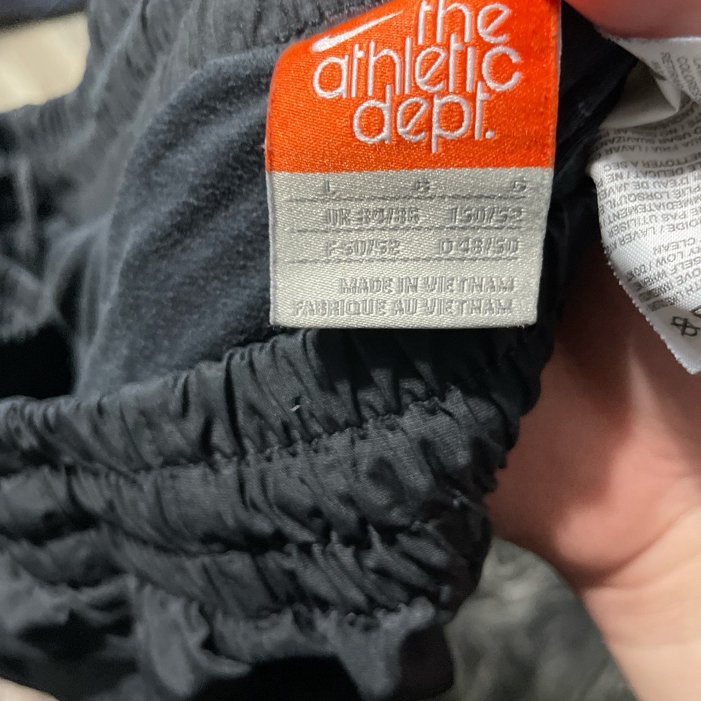 The Athletic Dept. NIKE Black TRACK PANTS